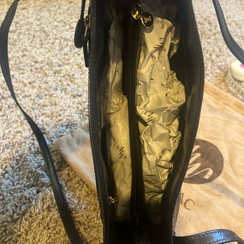 Monsac Italian Luxury leather purse - Picture 7 of 9